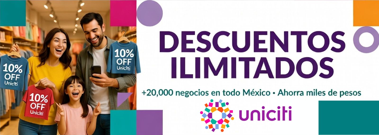 Descuentos ilimitados